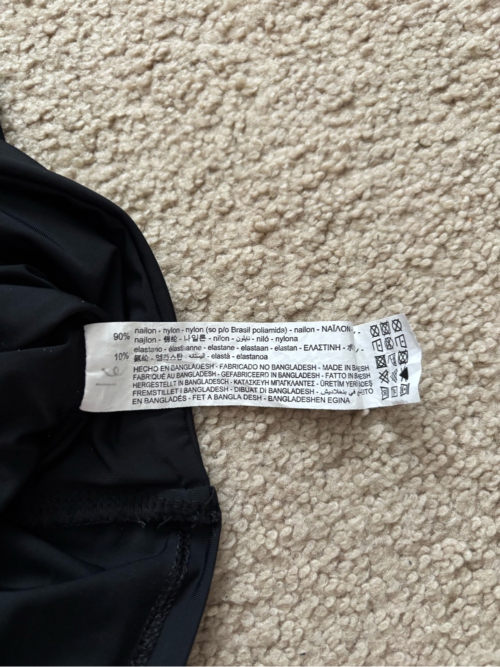 Zara Black Draped Tank Top - Picture 4 of 4